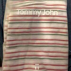 Tommy John Cool Cotton Boxer Briefs 6” | Peppermint Stripe | XXL | NWT